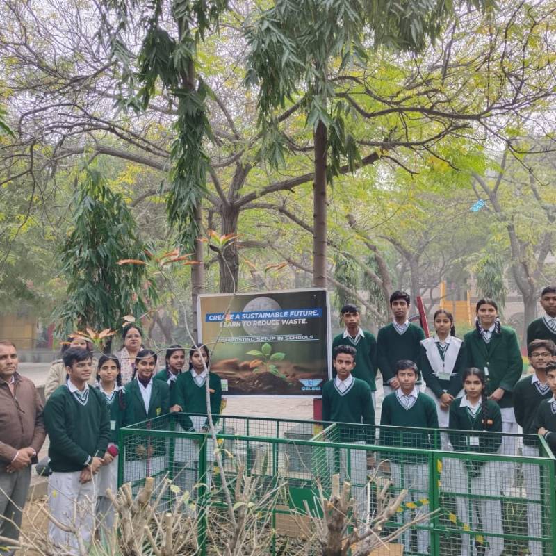 Delhi School Students Get Their Hands Dirty to Fight Climate Change